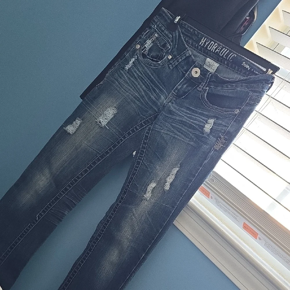 Hydraulic Women's Dark Blue Skinny Jeans - Picture 1 of 7